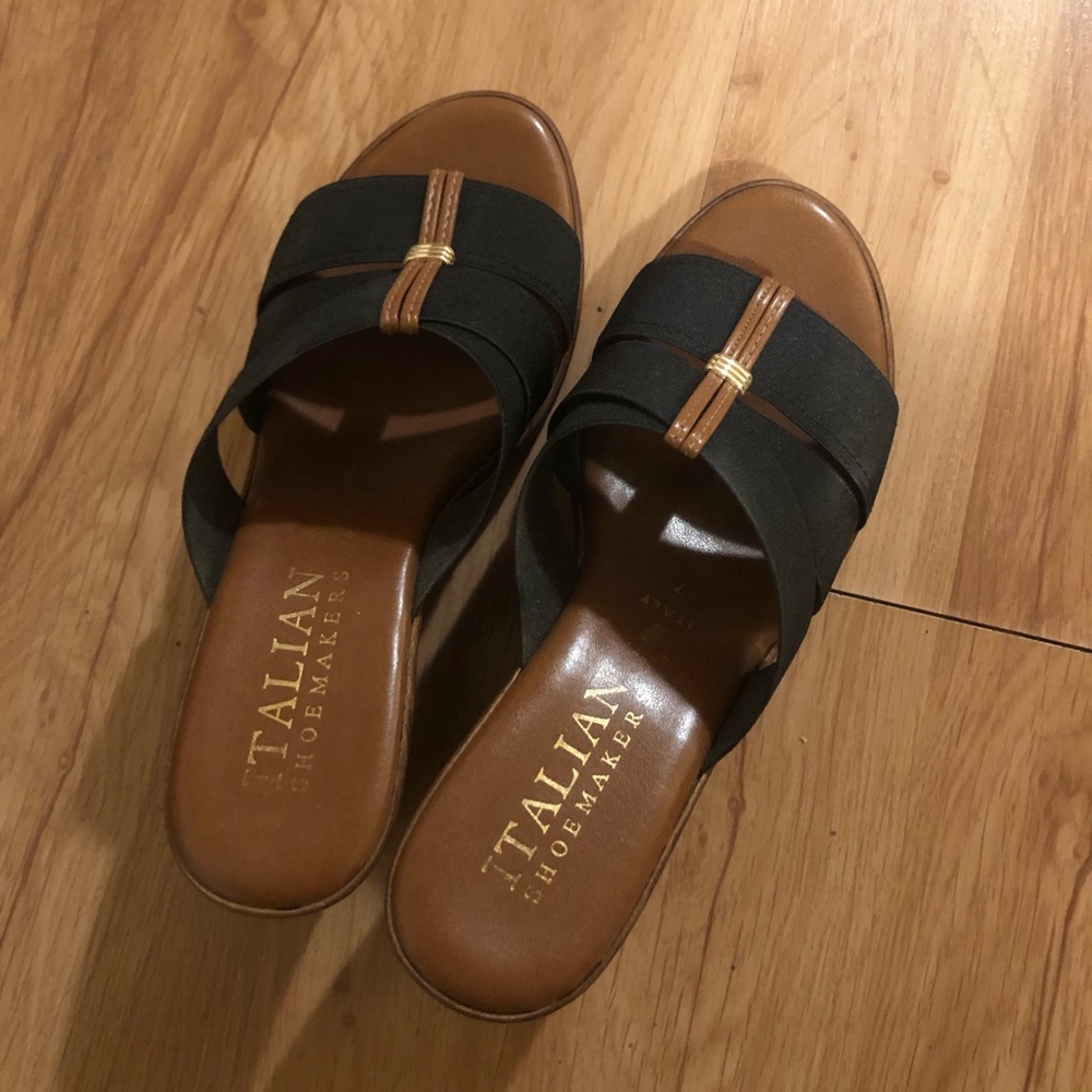 Open Toe Wedge